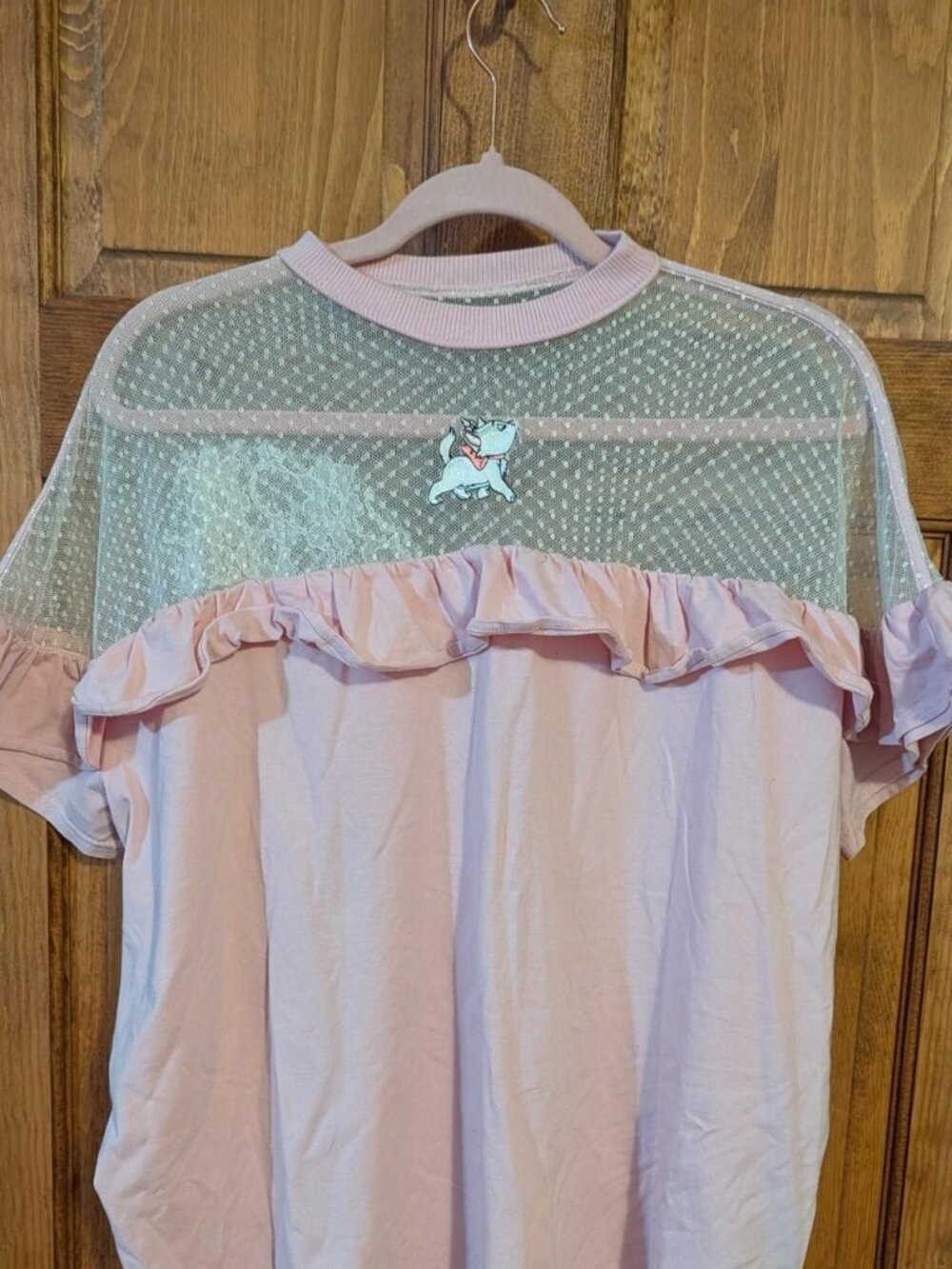 Lazy Oaf Women's Pink T-shirt